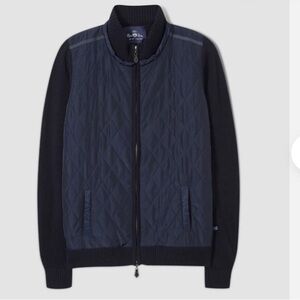 Alan Paine Mens Charsfield Jacket Navy Blue Size 54